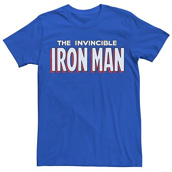 Men's Marvel Invincible Iron Man Short Sleeve Graphic Tee