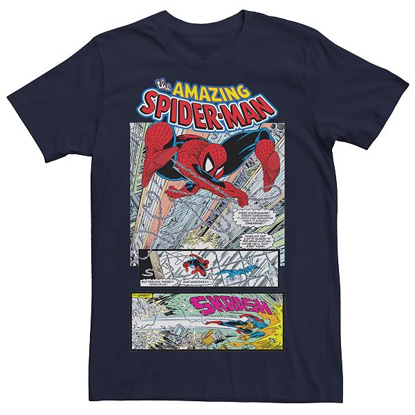 Men's Marvel Universe The Amazing Spider-Man Short Sleeve Graphic Tee