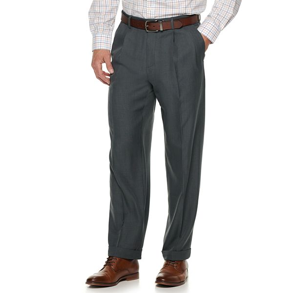 Men's Croft & Barrow® Classic-Fit Easy-Care Pleated Dress Pants