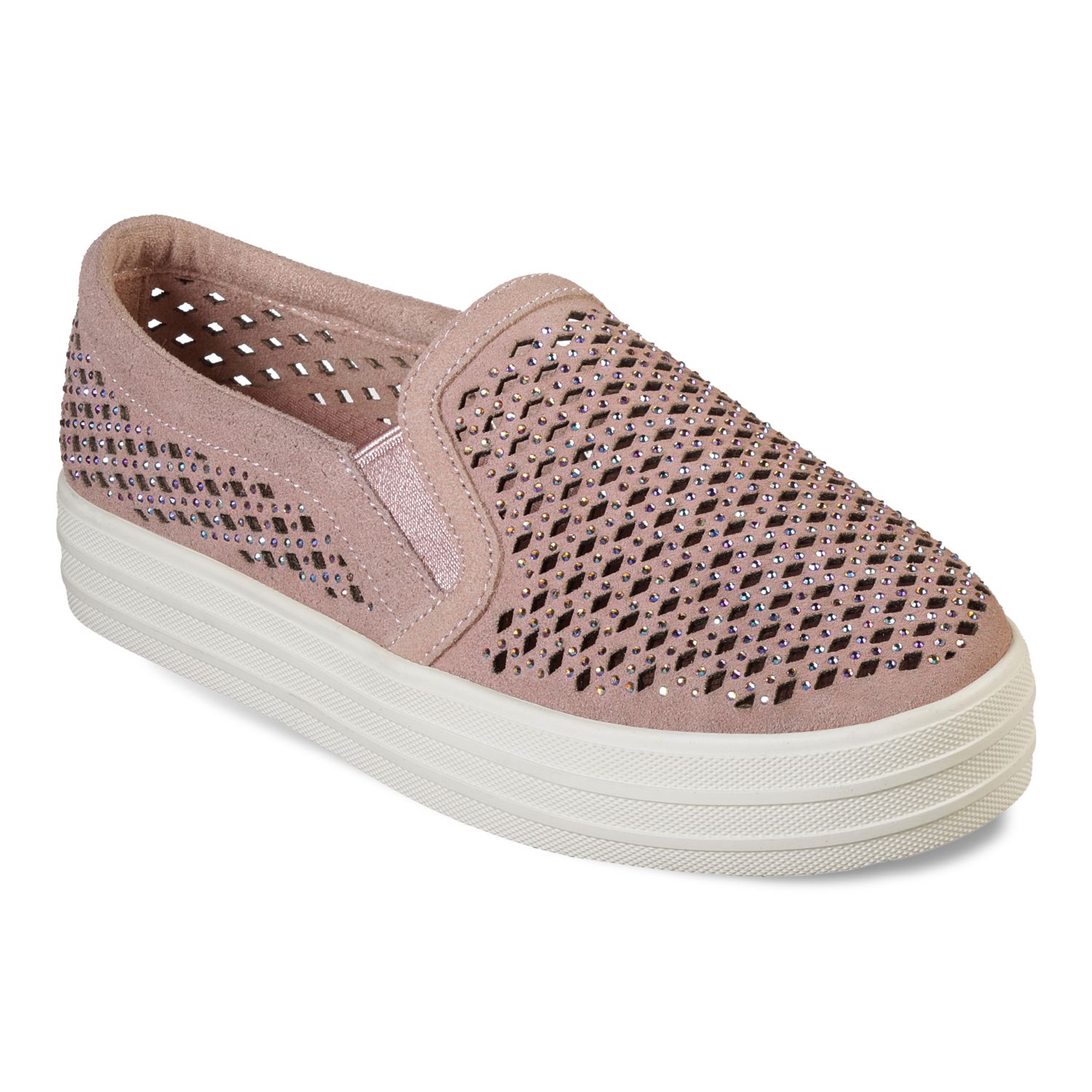 kohls skechers womens slip ons