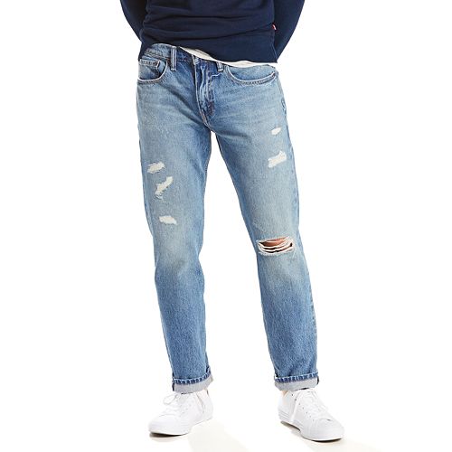 levi's 502 regular taper stretch jeans