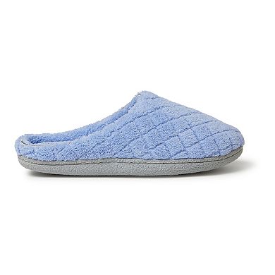 Women's Dearfoams Leslie Quilted Terry Clog Slippers