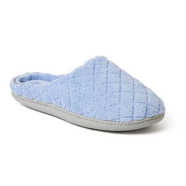 Women's Dearfoams Leslie Quilted Terry Clog Slippers