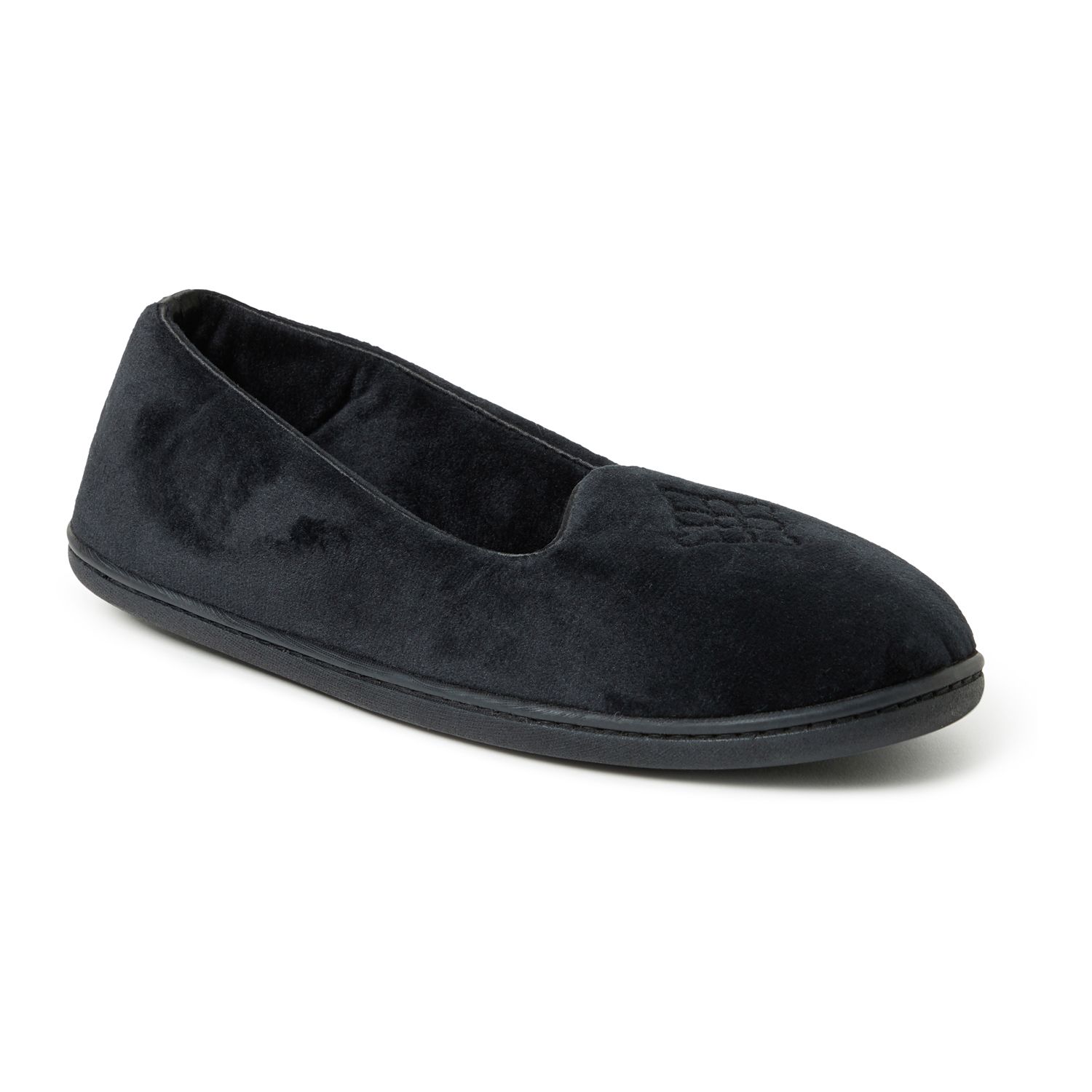 black dearfoam slippers