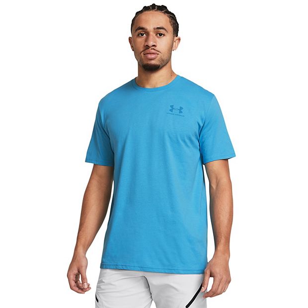 Under armour best sale shirt blue