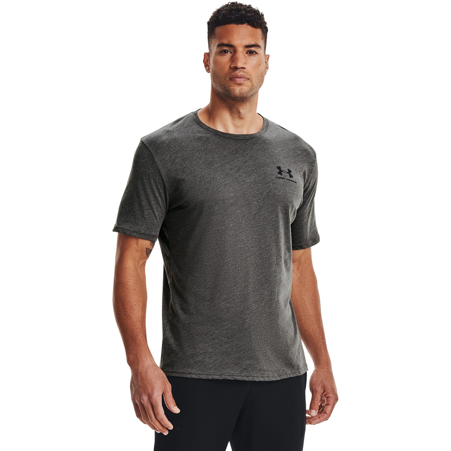 Men's Under Armour Sportstyle Tee - Charcoal (XXL)