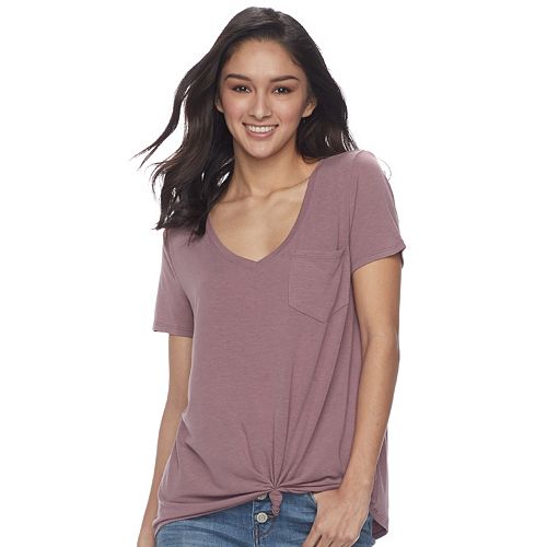 Juniors' SO® Relaxed Pocket Tee