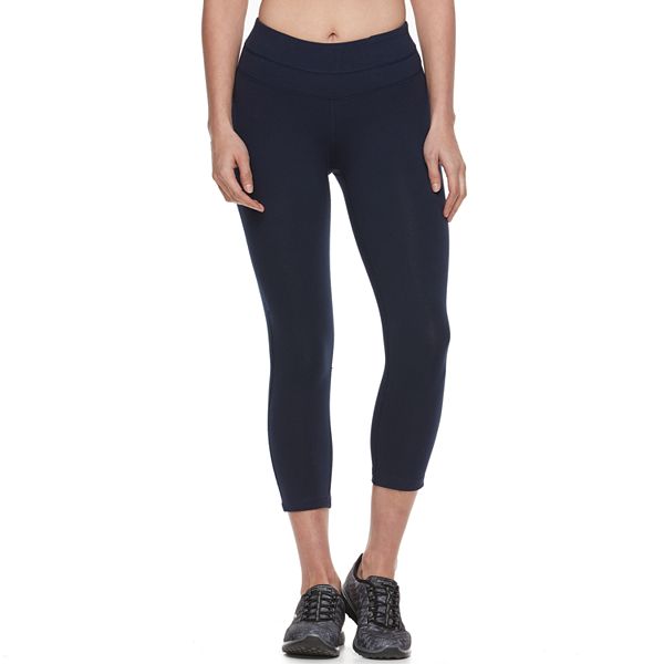 tek gear, Pants & Jumpsuits, Tex Gear 2x Crop Black Workout Capris