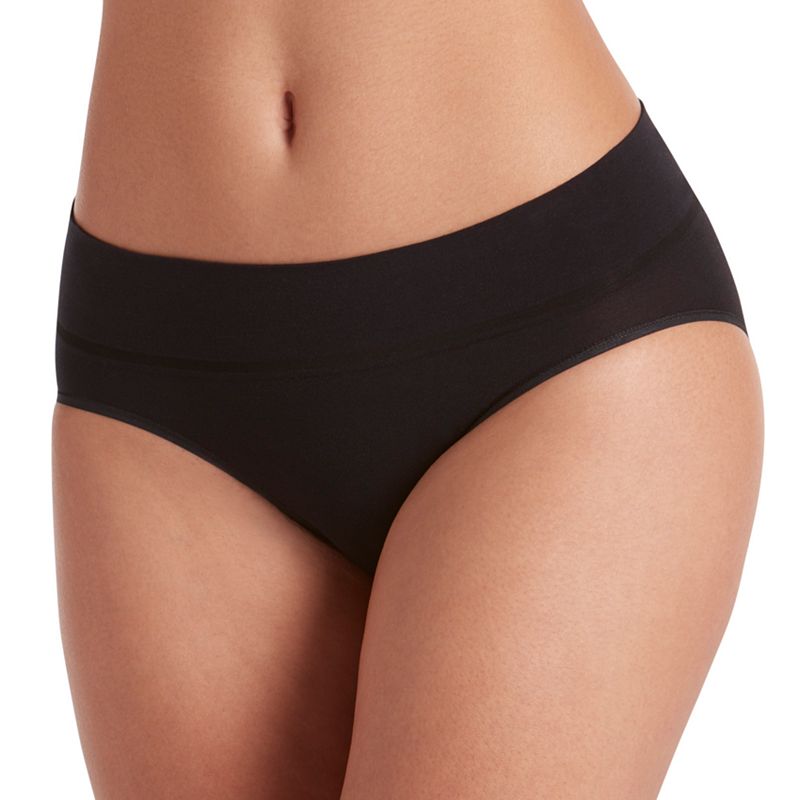 UPC 037882566942 product image for Jockey Natural Beauty Seamfree Hi-Cut Panty 2453, Women's, Oxford | upcitemdb.com