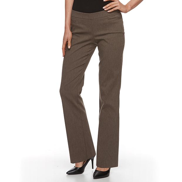 Petite Apt. 9® Brynn Pull-On Bootcut Dress Pants