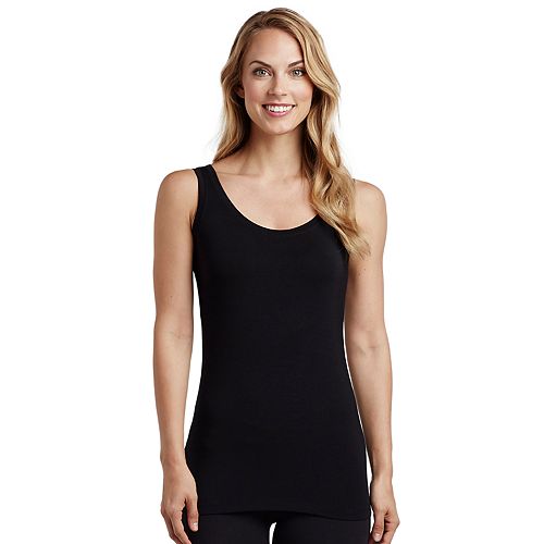 Women's Cuddl Duds Reversible Softwear with Stretch Tank