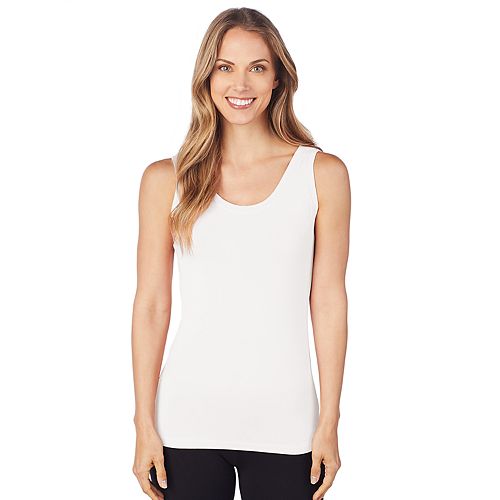 Women's Cuddl Duds Reversible Softwear with Stretch Tank
