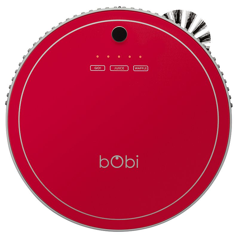 Bobsweep bObi Pet Robotic Vacuum Cleaner, Red