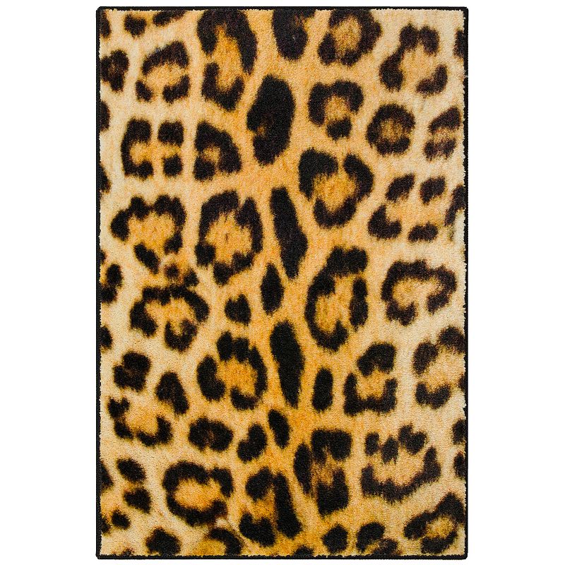 Mohawk Home Prismatic Cheetah Spots EverStrand Rug, Beig/Green, 8X10 Ft