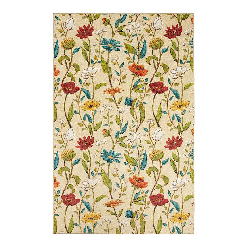 Mohawk Home Prismatic Spiced Beauties EverStrand Rug, Multicolor, 5X8 Ft