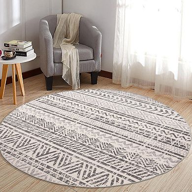 World Rug Gallery Monaco Geometric Bohemian Rug