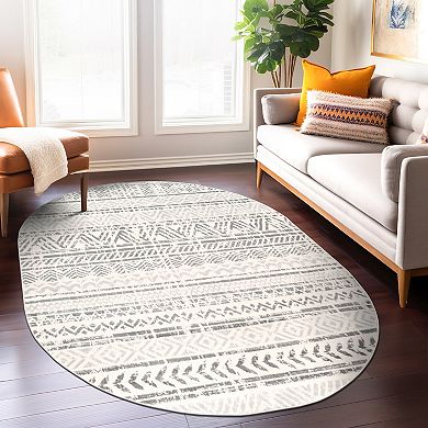 World Rug Gallery Monaco Geometric Bohemian Rug