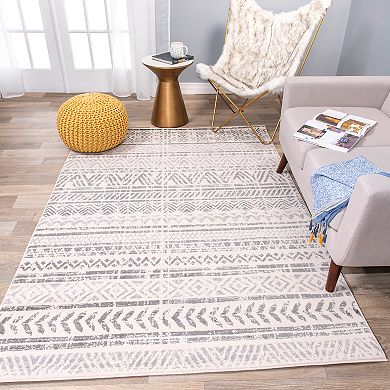 World Rug Gallery Monaco Geometric Bohemian Rug