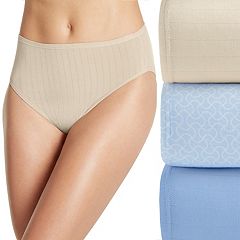 Jockey Generation Women's Evolution Supima Cotton Hi-Cut Underwear - Silver  Line Blue S 1 ct