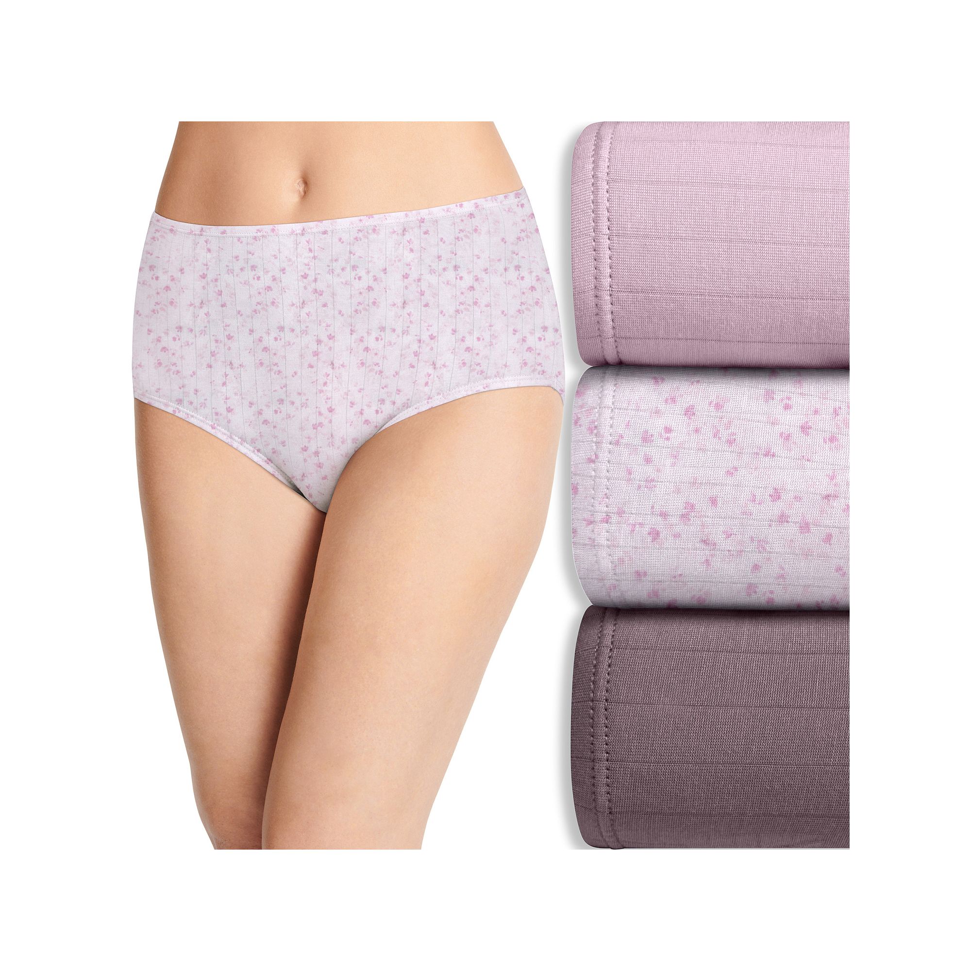 Womens Jockey® 3-pk. Supersoft Breathe Brief Panties Set 2373, Size: 6, S