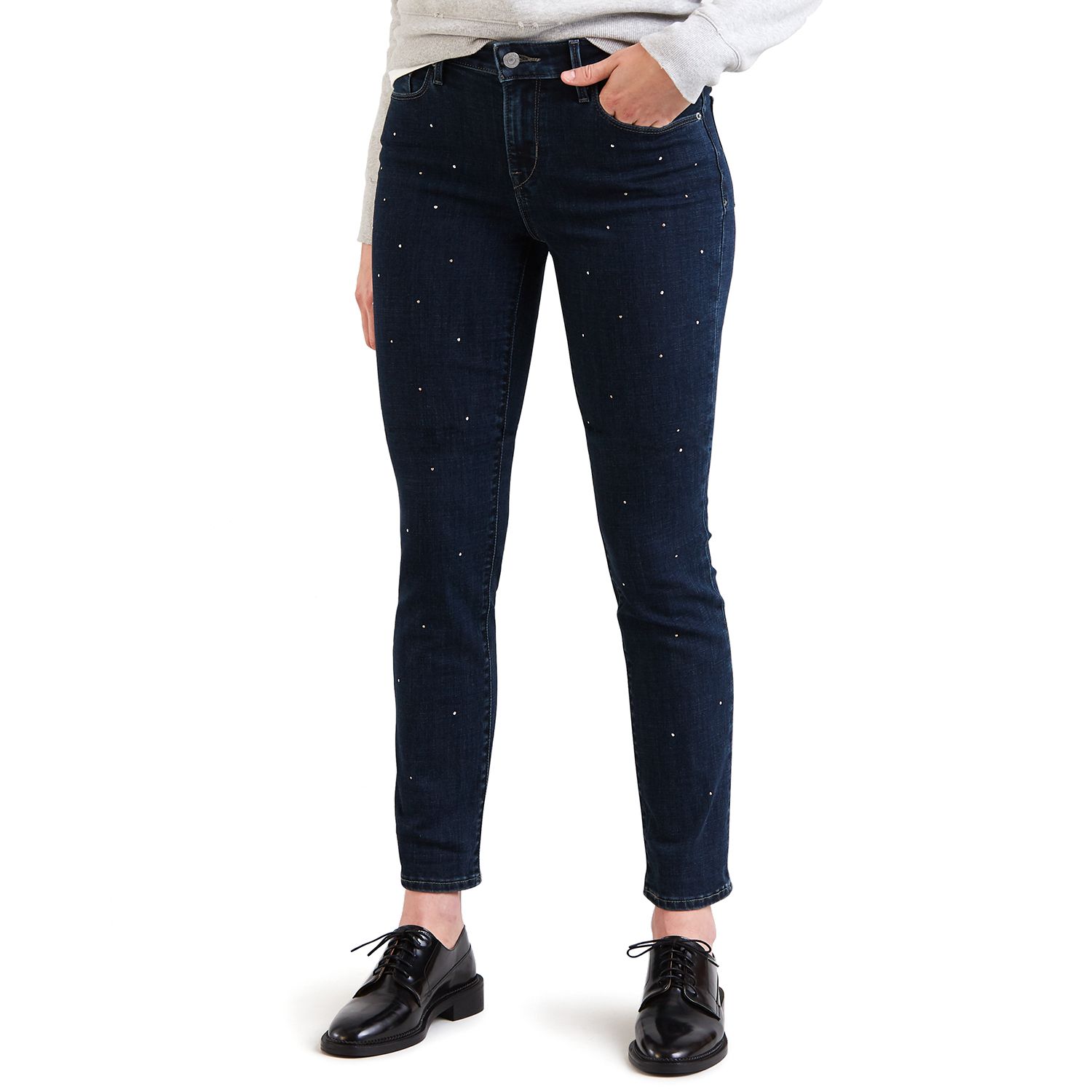kohl's levi's mid rise skinny jeans