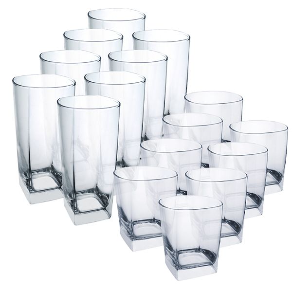 Luminarc Elite 16-Piece Tumbler Set N7405 - The Home Depot