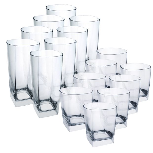 Luminarc Brighton 16-Piece Tumbler Set VO678 - The Home Depot