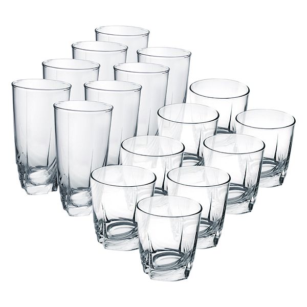 Luminarc Elite 16-Piece Tumbler Set N7405 - The Home Depot