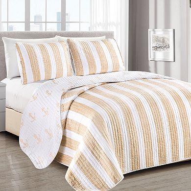 Madelinen® Casco Bay Quilt Set