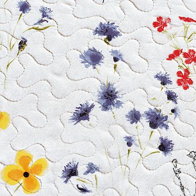 Madelinen® Marianne Floral Printed Quilt Set