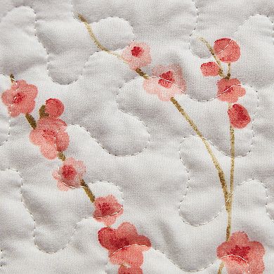 Madelinen® Sakura Floral Printed Quilt Set