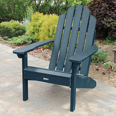 Highwood USA Classic Westport Adirondack Chair with Ottoman
