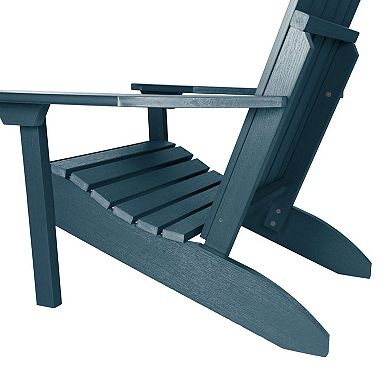 Highwood USA Classic Westport Adirondack Chair with Ottoman