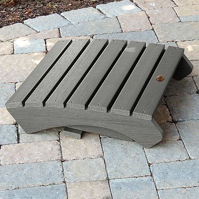 Highwood USA Classic Westport Adirondack Chair with Ottoman
