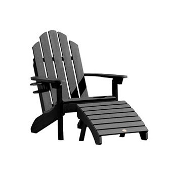 Highwood USA Westport Adirondack Chair & Folding Ottoman