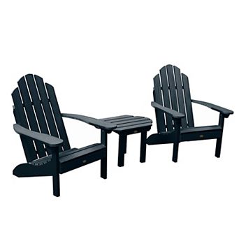 Highwood USA Westport Adirondack Chairs with Side Table