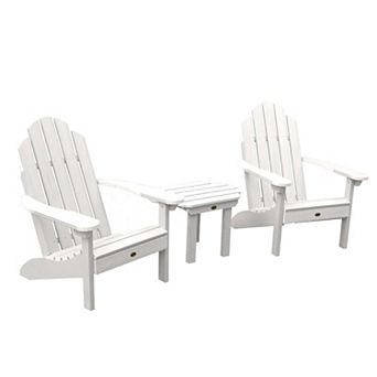 Highwood USA Westport Adirondack Chairs with Side Table