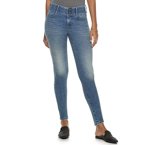 Women's Apt. 9® Mid-Rise Tummy Control Skinny Jeans