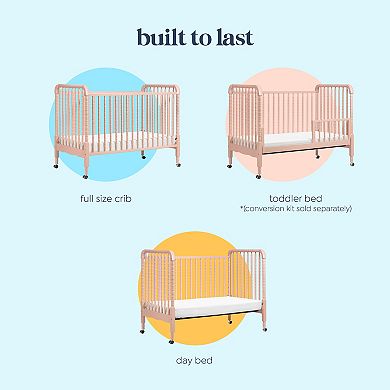 Million Dollar Baby Jenny Lind 3-in-1 Convertible Crib