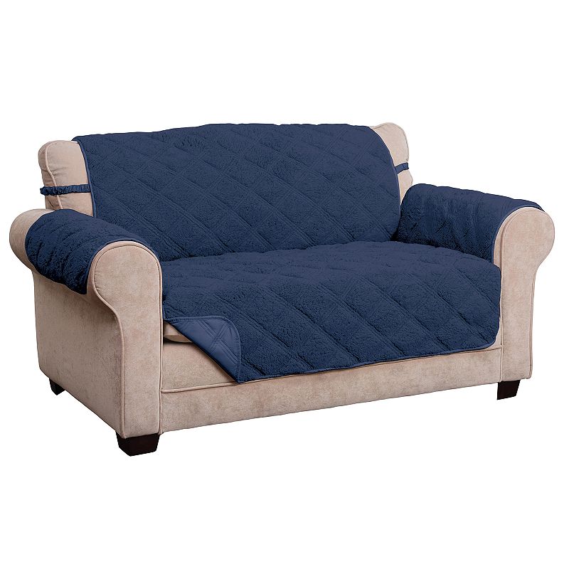 Innovative Textiles Hudson Wateproof Loveseat Furniture Cover, Blue