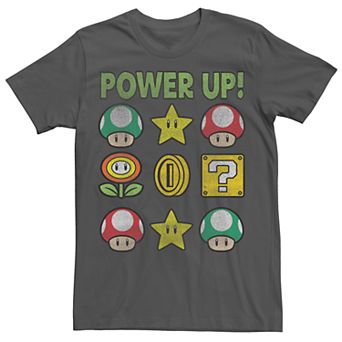 Men's Generic Nintendo Power Up! Tee