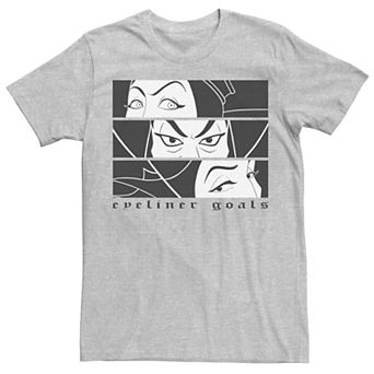 Disney's Villains Men's Eyeliner Goals Tee