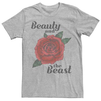 Men's Beauty and the Beast Rose Tee