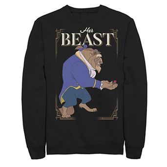Men's Beauty and the Beast Graphic Pullover