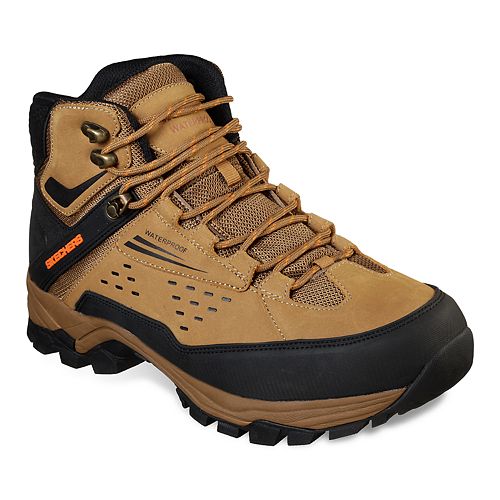 skechers relaxed fit polano norwood men's waterproof hiking boots