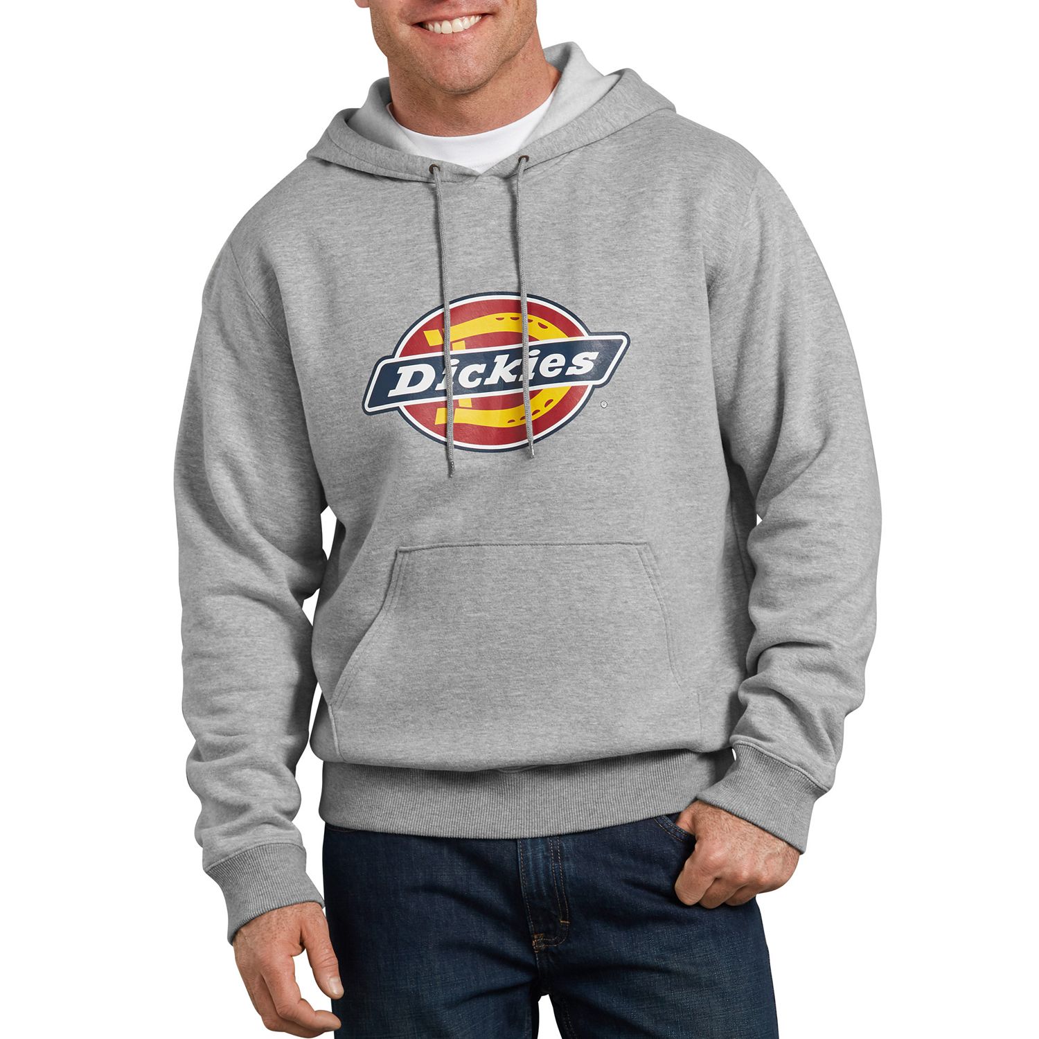 dickies heavyweight quilted fleece hoodie