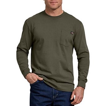 Men's Dickies Heavyweight Crewneck Long Sleeve Tee