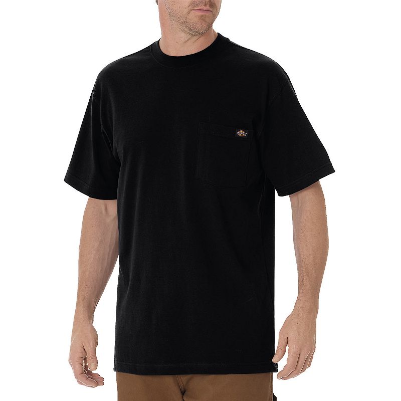 UPC 029311303334 product image for Men's Dickies Heavyweight Crewneck Tee, Size: XXL, Black | upcitemdb.com