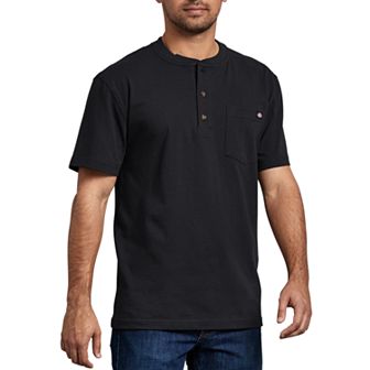 Men's Dickies Heavyweight Short Sleeve Henley