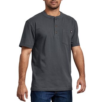 Men's Dickies Heavyweight Short Sleeve Henley